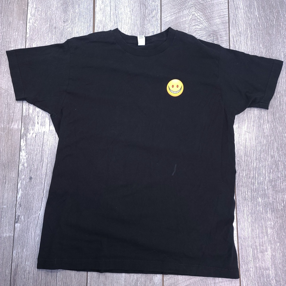 Smile Movie Promo T-Shirt Men Large Black Horror Film Graphic Tultex Tee 2022